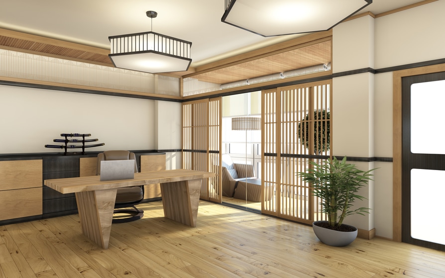 Nguyên tắc thiết kế nội thất phong cách Nhật Bản